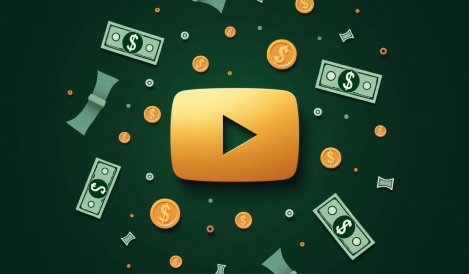 Flux_Dev_A_minimalist_digital_illustration_of_a_golden_YouTube_3